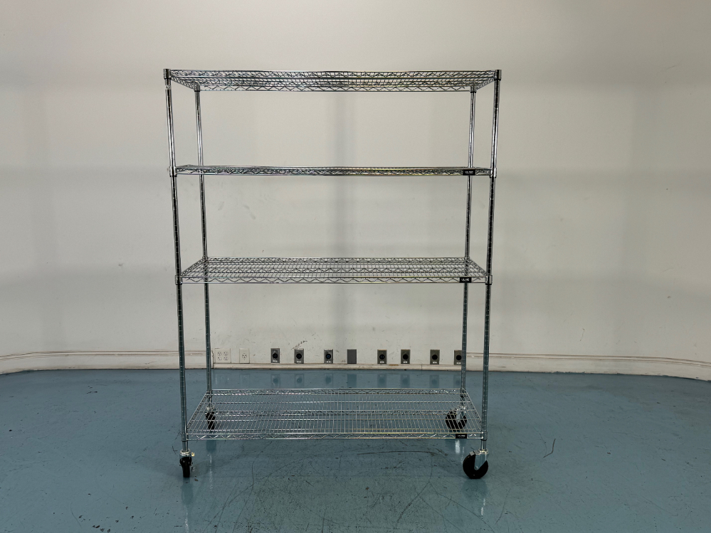 Image of 5' Portable Wire Shelving Unit